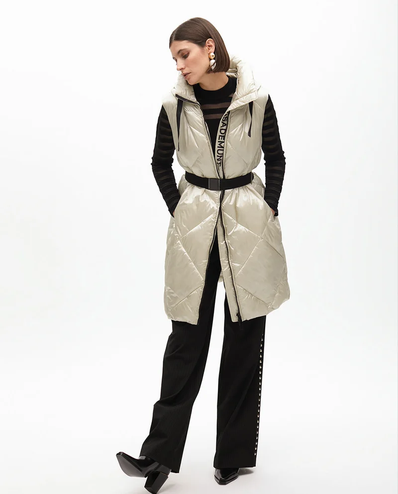 Lola Casademunt Hooded Quilted Vest